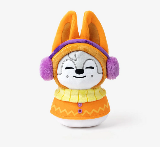 Wolfchan Snowman Soft Toy (Japan Christmas Pop Up 2024)