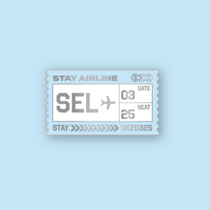 [Pre-Order] METAL BADGE SEOUL Ver. - SKZOO EVERYWHERE ALL AROUND THE WORLD POP-UP STORE IN SEOUL OFFICIAL MD