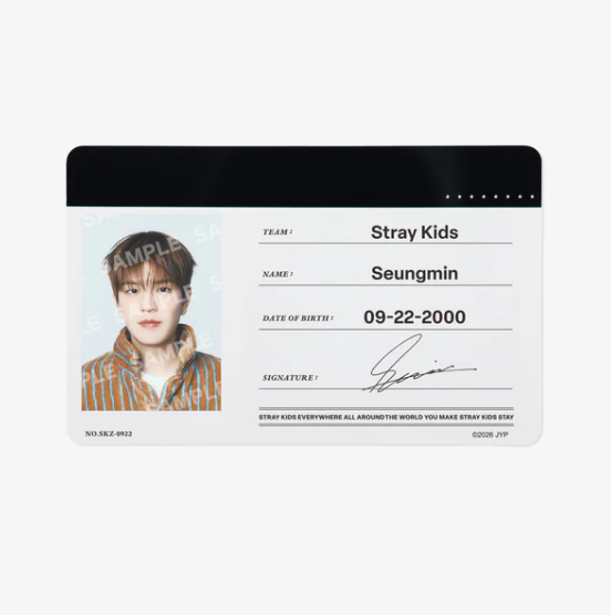 [PRE-ORDER] Stray Kids - PROFILE CARD SET - World Tour <RUN IT JAPAN> Online Official MD