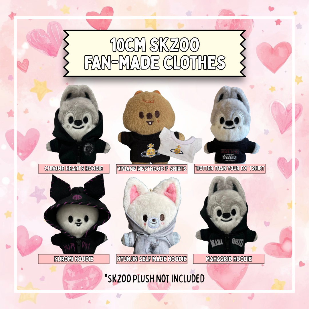 [PRE-ORDER] Stray Kids 10cm SKZOO Clothes [Fan-Made]