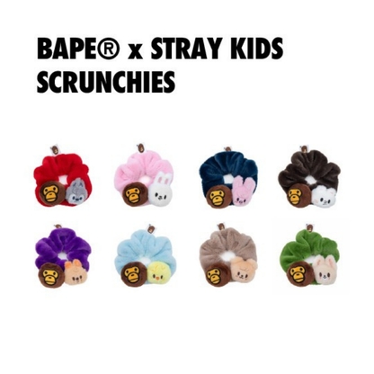 [PRE-ORDER] SCRUNCHIES - STRAY KIDS x A BATHING APE® OFFICIAL MERCH