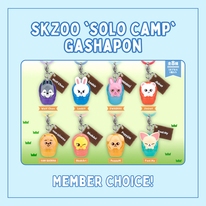 [PRE-ORDER] SKZOO 'Solo Camp' Gashapon (MEMBER CHOICE)