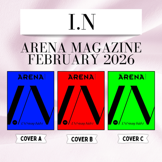 [PRE-ORDER] I.N - ARENA MAGAZINE FEBRUARY 2026 (CHOOSE VER.)