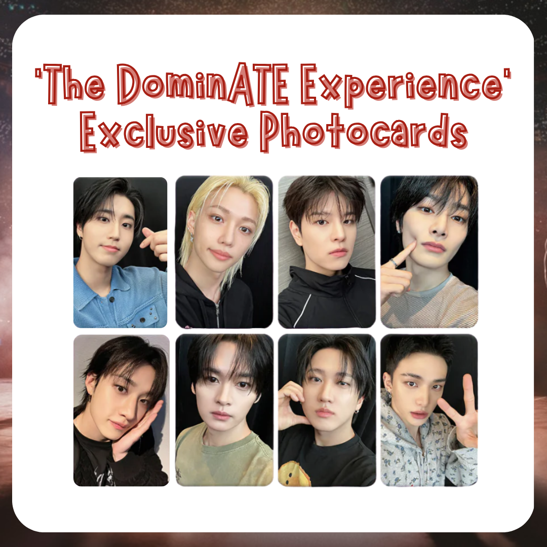 [PRE-ORDER] Stray Kids - ‘The DominATE Experience’ Exclusive Photocards