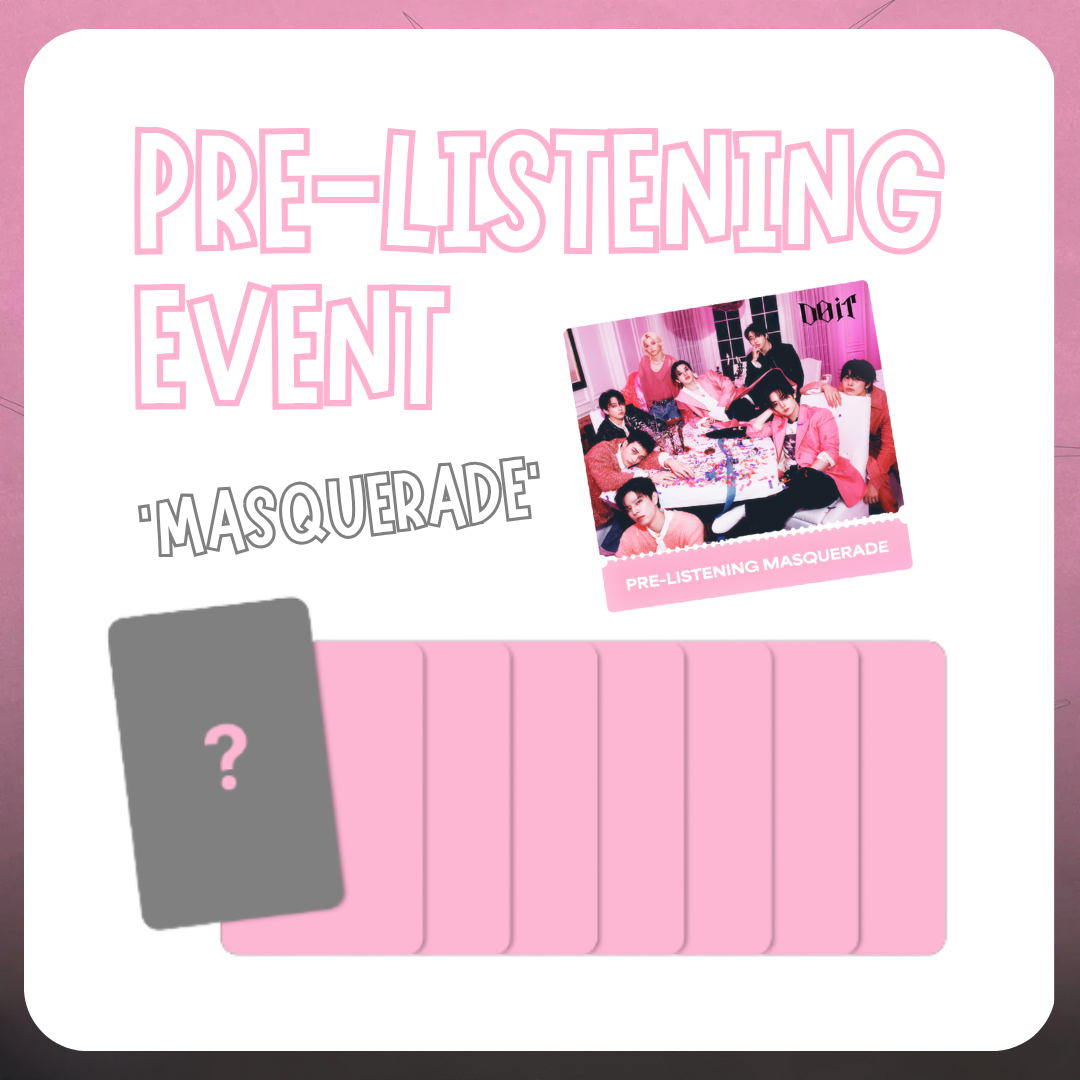 [PRE-ORDER] Stray Kids 'DO IT' - PRE-LISTENING 'MASQUERADE' (POBS ONLY)