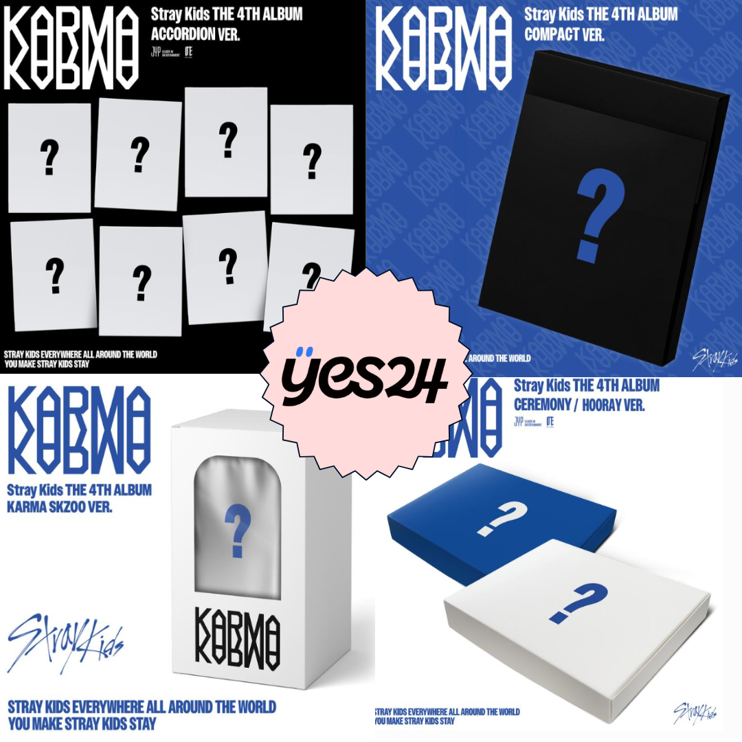 [PRE-ORDER] Stray Kids 4th album - 'KARMA' [YES24 POB]
