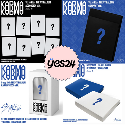 [PRE-ORDER] Stray Kids 4th album - 'KARMA' [YES24 POB]