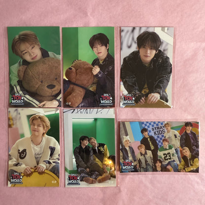 Stray Kids TOY WORLD Online Lottery Stickers