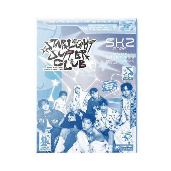 [PRE-ORDER] Stray Kids 2026 Season’s Greetings  'STARLIGHT SUPPER CLUB'