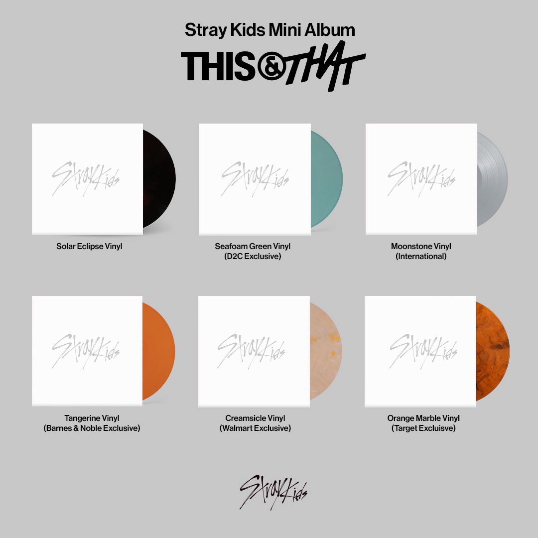 [Pre-Order] Stray Kids Mini Album - 'THIS & THAT' - VINYL (USA EXCLUSIVE - SHOP POB CHOICE)