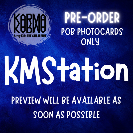 [PRE-ORDER] Stray Kids KARMA - KMStation (POBS ONLY)