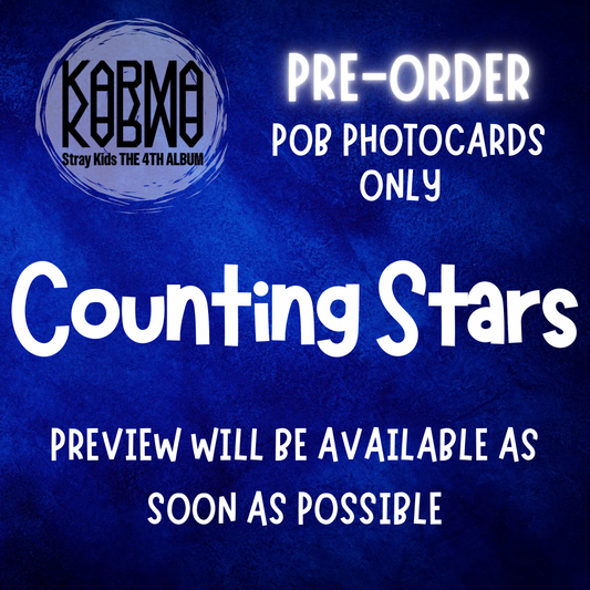 [PRE-ORDER] Stray Kids KARMA - Counting Stars (POBS ONLY)
