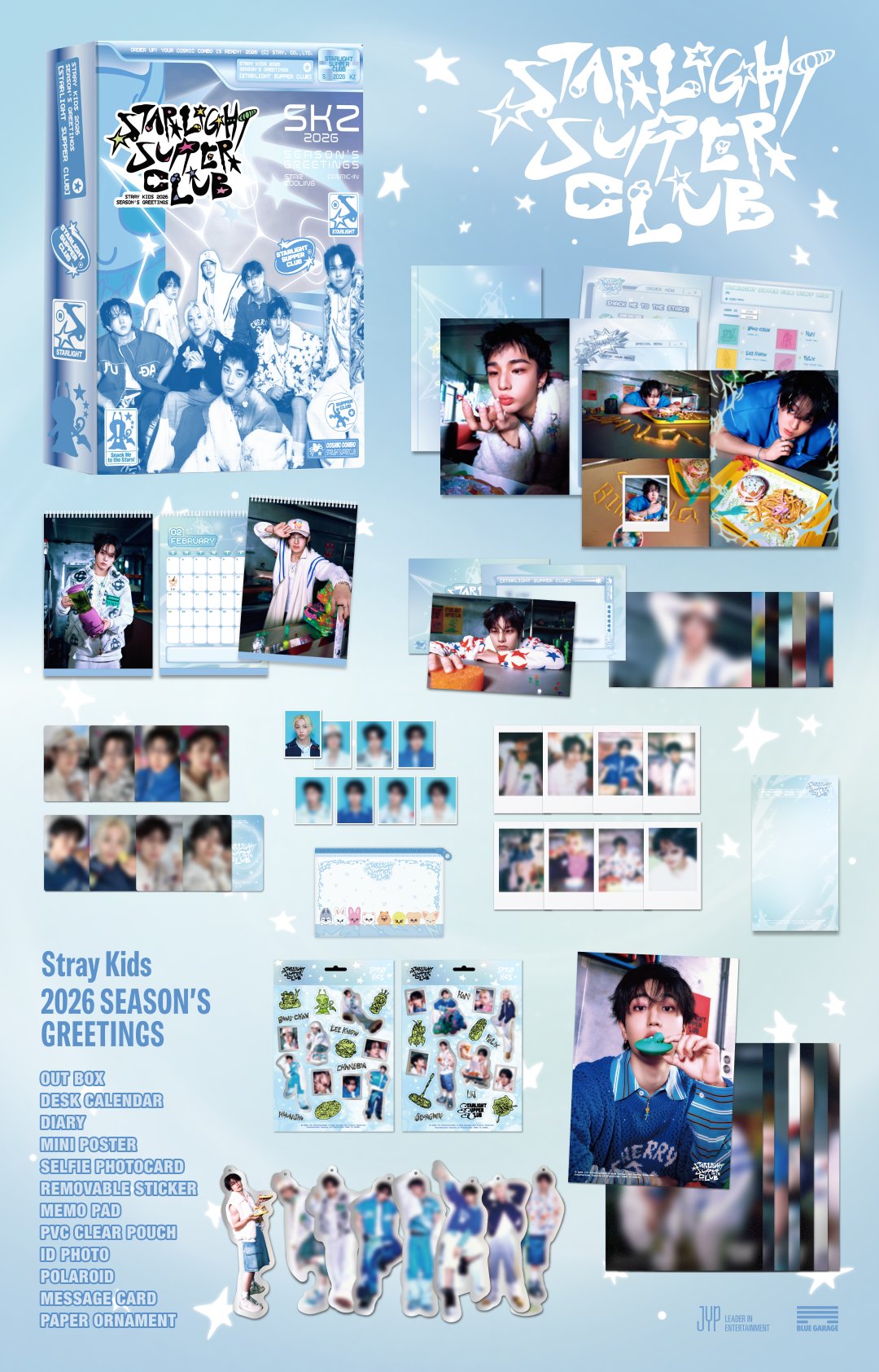 [PRE-ORDER] Stray Kids 2026 Season’s Greetings  'STARLIGHT SUPPER CLUB'