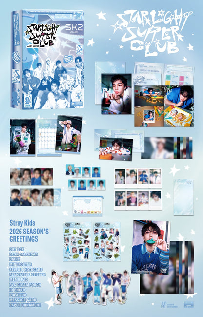 [PRE-ORDER] Stray Kids 2026 Season’s Greetings  'STARLIGHT SUPPER CLUB'