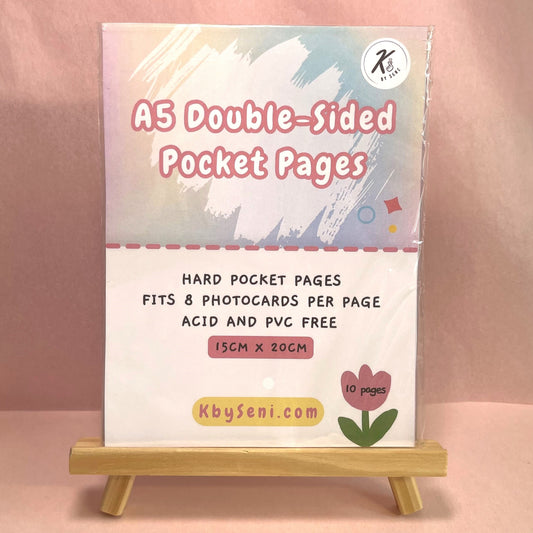 A5 Double-Sided Pocket Pages 10pcs