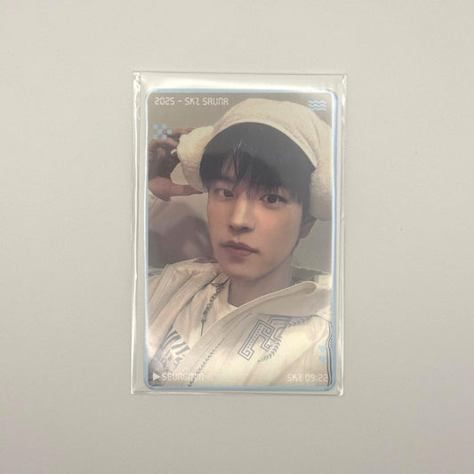 Seungmin SKZ SAUNA Merch POB