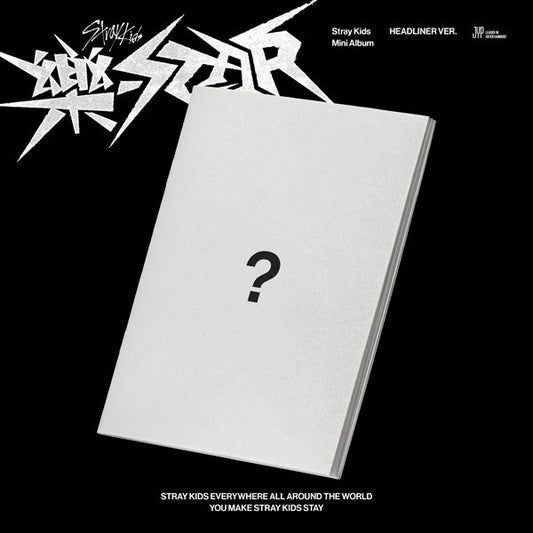 Stray Kids Mini Album ROCK-STAR (HEADLINER VER.) (With Pre-order benefit)