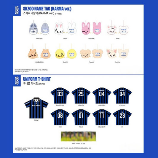 [PRE-ORDER] 'Karma' Pop Up Store Official MD (WEEK 1) 15-16