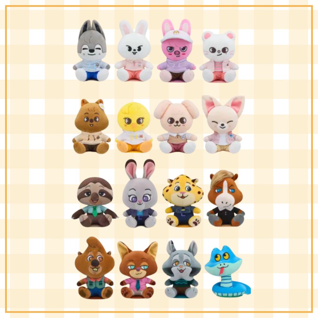 [PRE-ORDER] Skzoo x Zootopia2 Pop-Up Store Official MD - SHOULDER PLUSH
