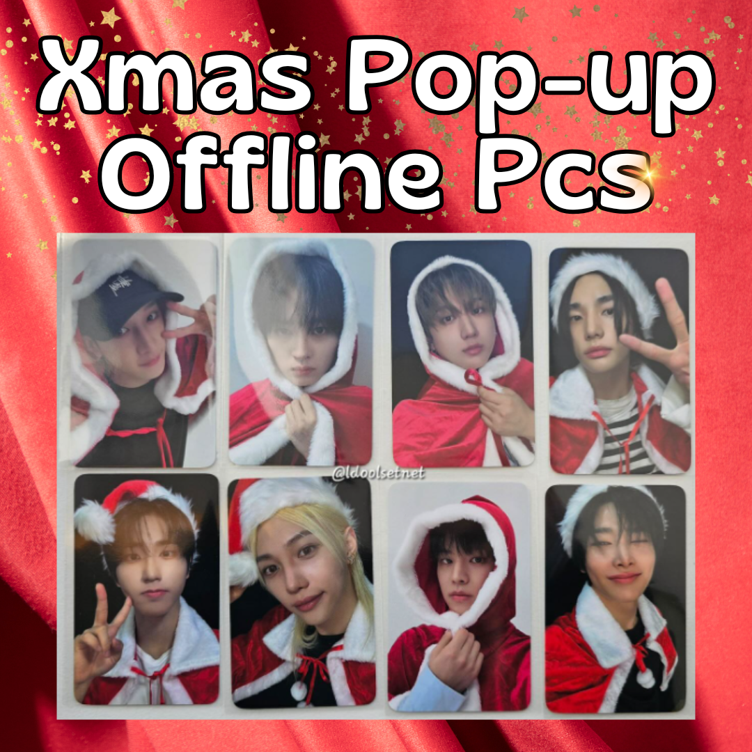 [Pre-Order] Stray Kids Xmas pop-up Offline Photocards