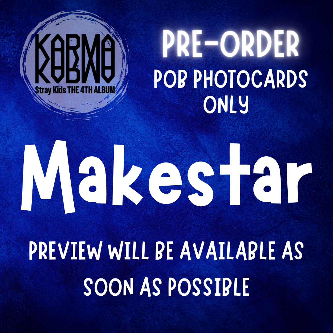 [PRE-ORDER] Stray Kids KARMA - Makestar (POBS ONLY)