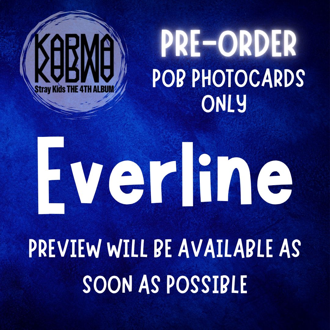 [PRE-ORDER] Stray Kids KARMA - Everline (POBS ONLY)