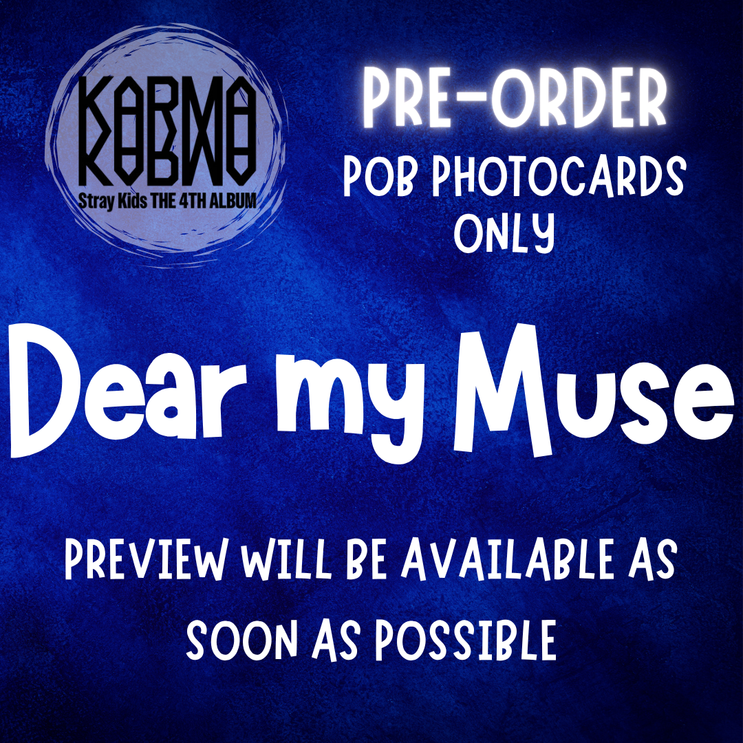 [PRE-ORDER] Stray Kids KARMA - Dear My Muse (POBS ONLY)