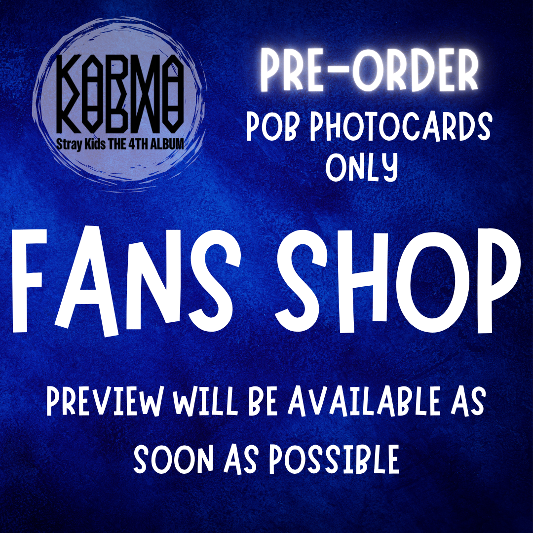 [PRE-ORDER] Stray Kids KARMA - FANS SHOP (POBS ONLY)