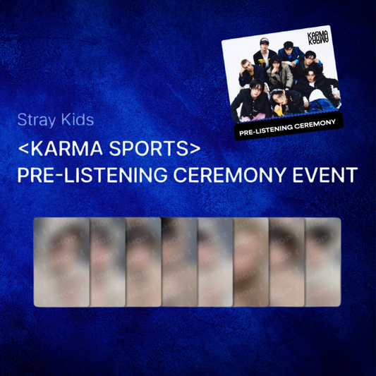 [PRE-ORDER] Stray Kids KARMA - FANS SHOP PRE-LISTENING EVENT (POBS ONLY)