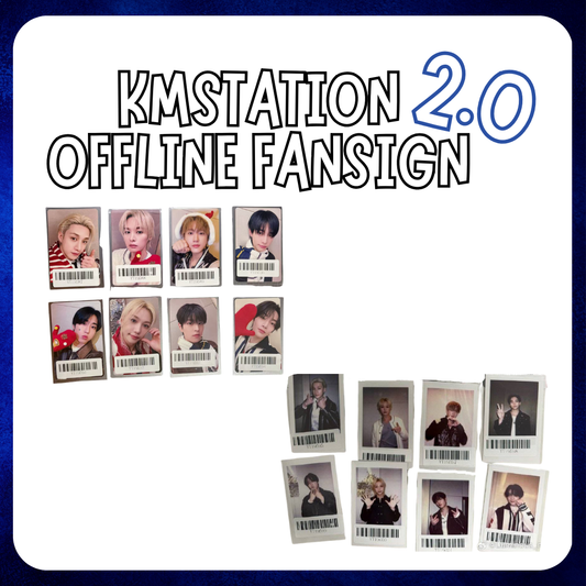 [PRE-ORDER] Stray Kids KARMA - KMStation Offline Fansign 2.0 Shanghai (POBS ONLY)