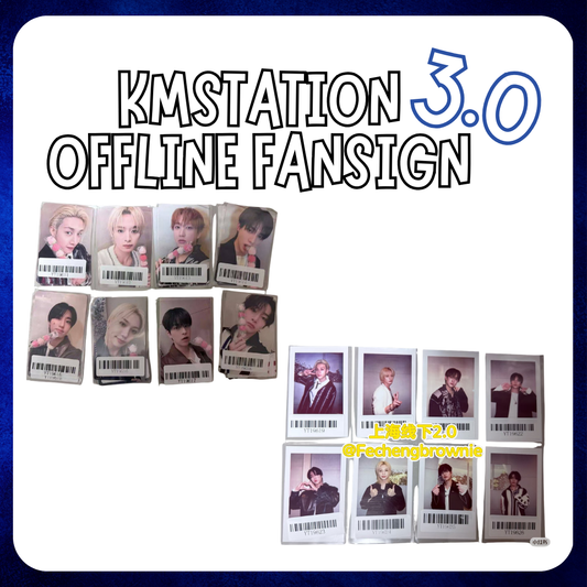 [PRE-ORDER] Stray Kids KARMA - KMStation Offline Fansign 3.0 (POBS ONLY)