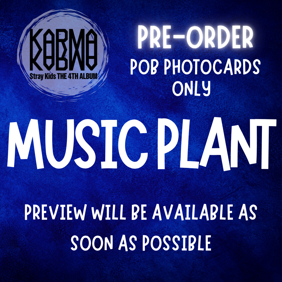 [PRE-ORDER] Stray Kids KARMA - MUSIC PLANT (POBS ONLY)