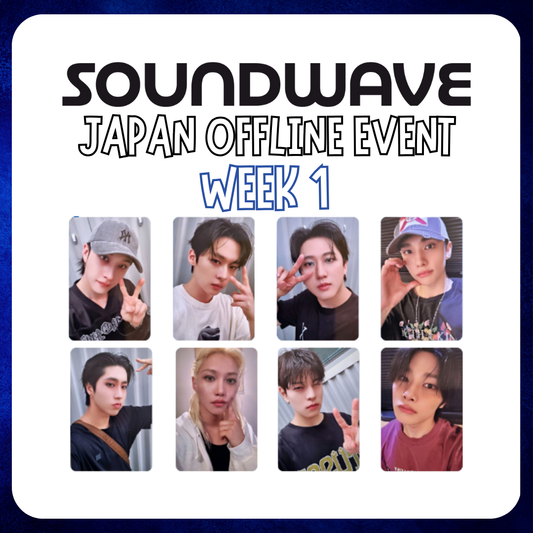 [PRE-ORDER] Stray Kids KARMA - SOUNDWAVE JAPAN OFFLINE EVENT - WEEK 1 (POBS ONLY)