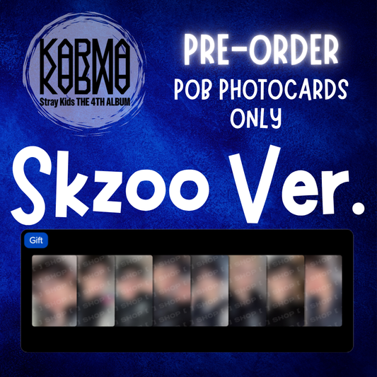 [PRE-ORDER] Stray Kids KARMA - SKZOO VER. (POBS ONLY)