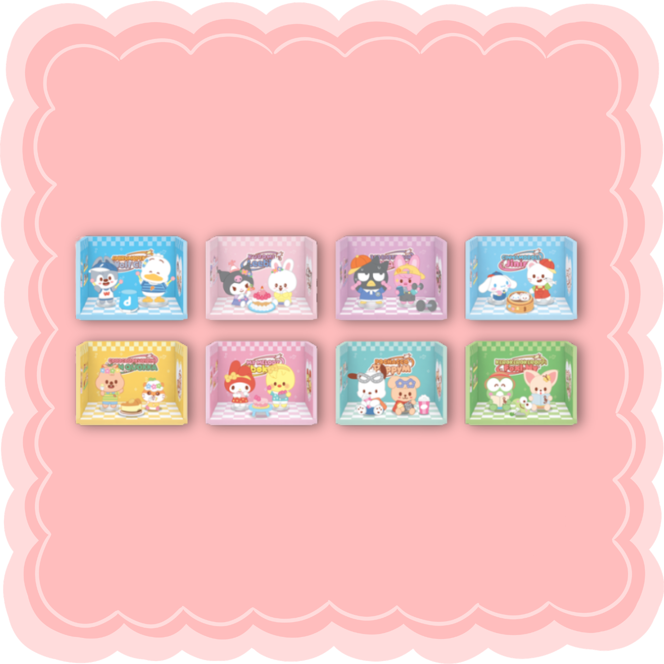 [Pre-Order] Stray Kids - ROOM FIGURE - SKZOO X SANRIO CHARACTERS