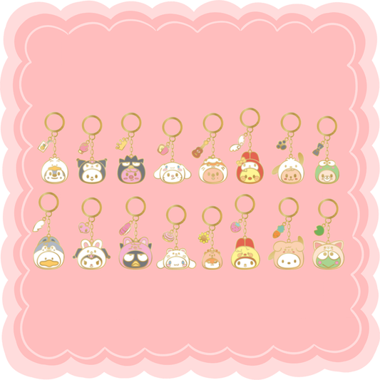 [Pre-Order] Stray Kids - METAL KEYRING - SKZOO X SANRIO CHARACTERS