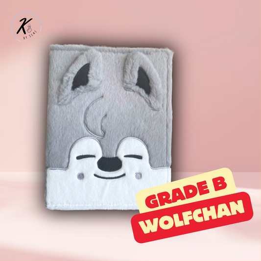 Wolfchan Skzoo A5 Plush Binder - B GRADE