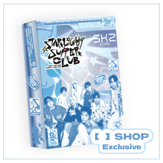 [PRE-ORDER] Stray Kids 2026 Season’s Greetings  'STARLIGHT SUPPER CLUB' (FANS SHOP POBS)