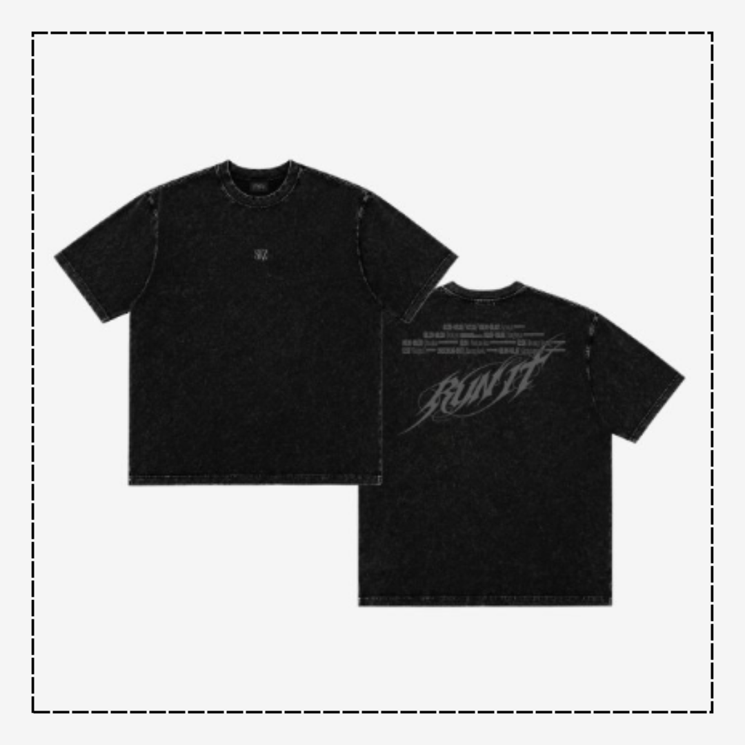 [PRE-ORDER] Stray Kids - T-Shirt - World Tour <RUN IT SEOUL> Online Official MD