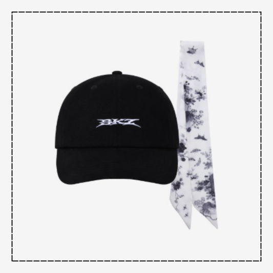 [PRE-ORDER] Stray Kids - Bandana Ball Cap - World Tour <RUN IT SEOUL> Online Official MD