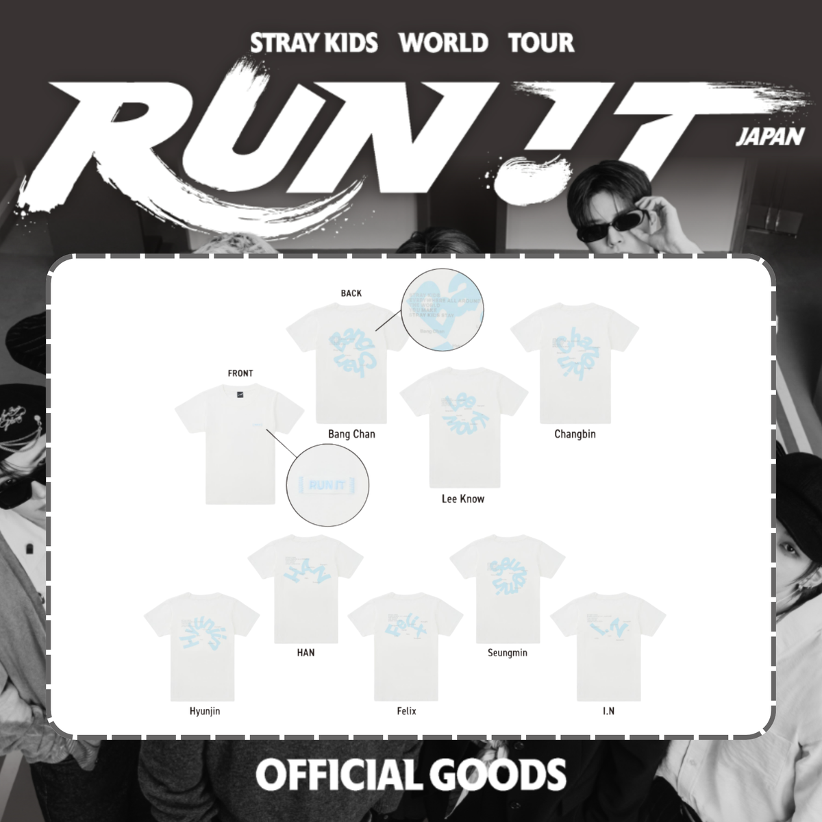 Straykids スキズ RUN IT ソウルコン タンクトップ スリーブレス