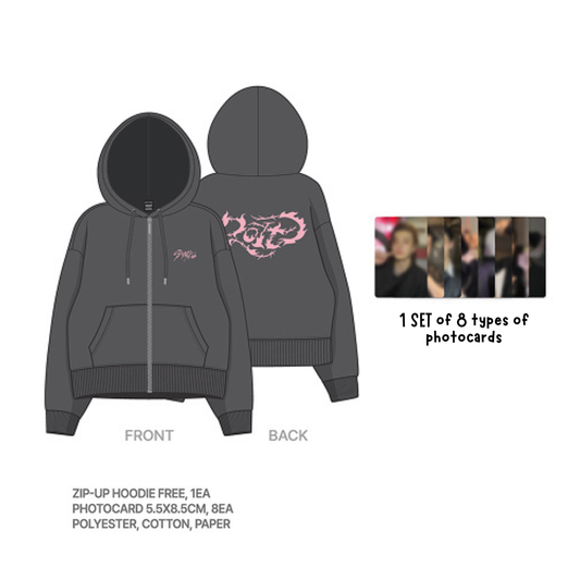 [PRE-ORDER] Stray Kids Pop Up Store 'Do It' Official MD - ZIP-UP HOODIE