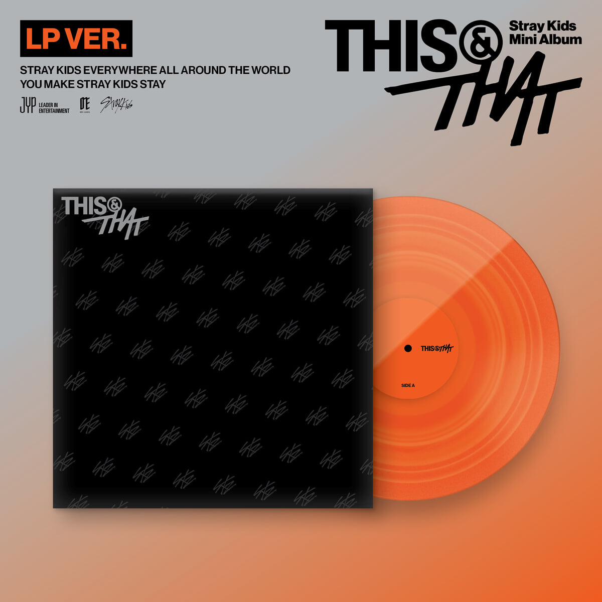 [Pre-Order] Stray Kids Mini Album - 'THIS & THAT' - LP VER. (SHOP POB CHOICE)