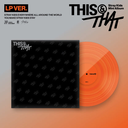 [Pre-Order] Stray Kids Mini Album - 'THIS & THAT' - LP VER. (SHOP POB CHOICE)