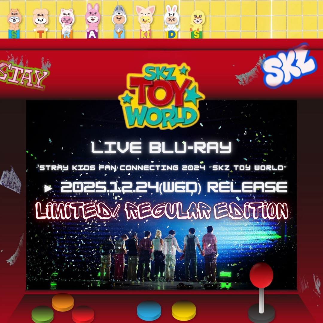 [PRE-ORDER] Stray Kids Fan Connecting 2024 "SKZ TOY WORLD" Blu-ray <Regular Edition/Limited Edition>