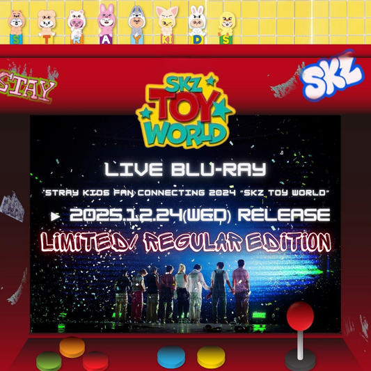 [PRE-ORDER] Stray Kids Fan Connecting 2024 "SKZ TOY WORLD" Blu-ray <Regular Edition/Limited Edition>
