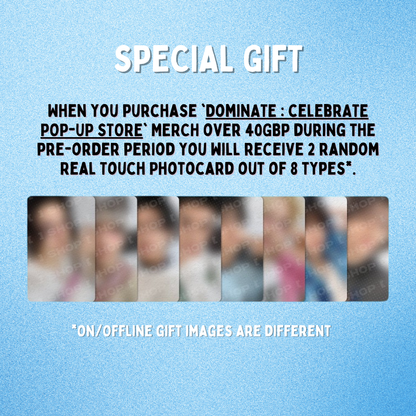 [PRE-ORDER] T-Shirt [DominATE : celebrATE POP-UP STORE MD]