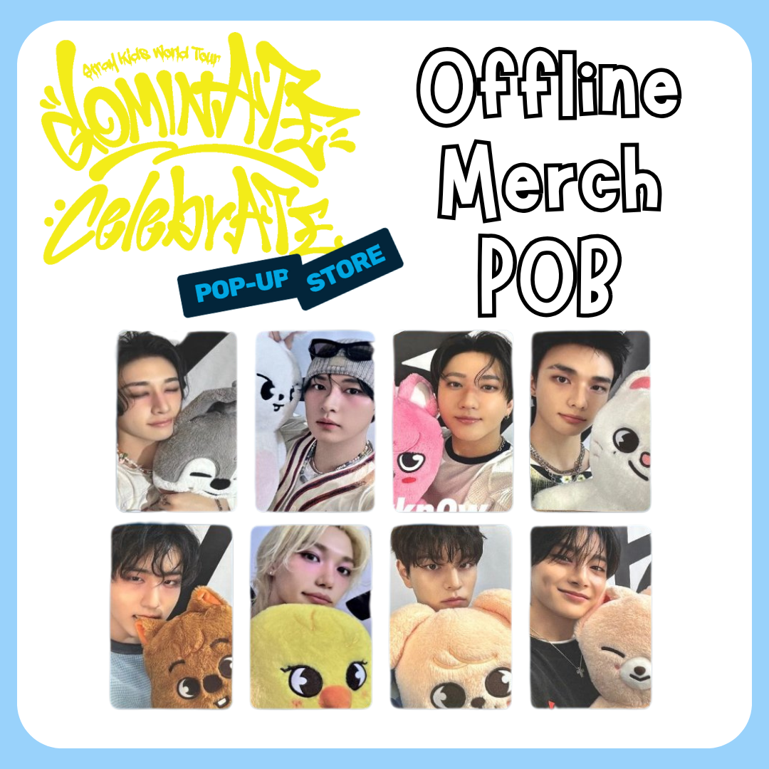 [PRE-ORDER] Stray Kids - Offline Merch POB ONLY [DominATE : celebrATE POP-UP STORE MD]