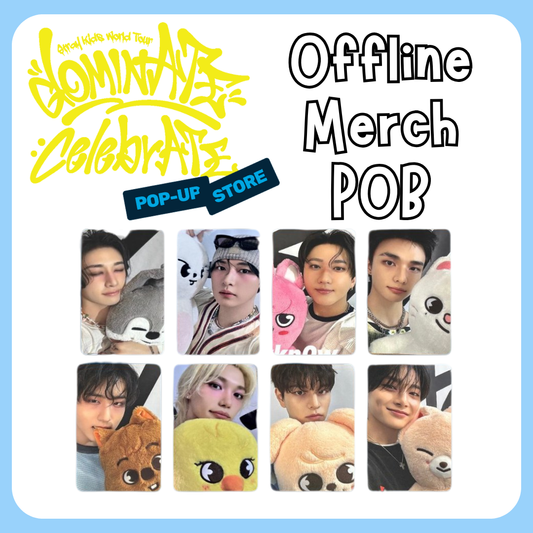[PRE-ORDER] Stray Kids - Offline Merch POB ONLY [DominATE : celebrATE POP-UP STORE MD]