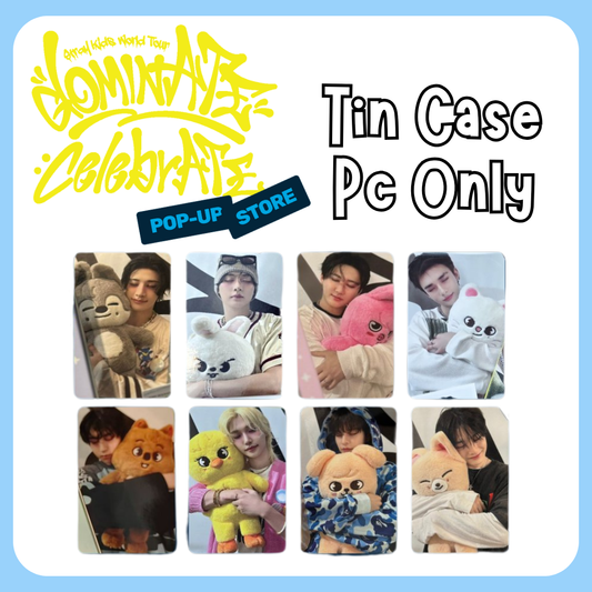 [PRE-ORDER] Stray Kids - Tin Case Pc ONLY [DominATE : celebrATE POP-UP STORE MD]